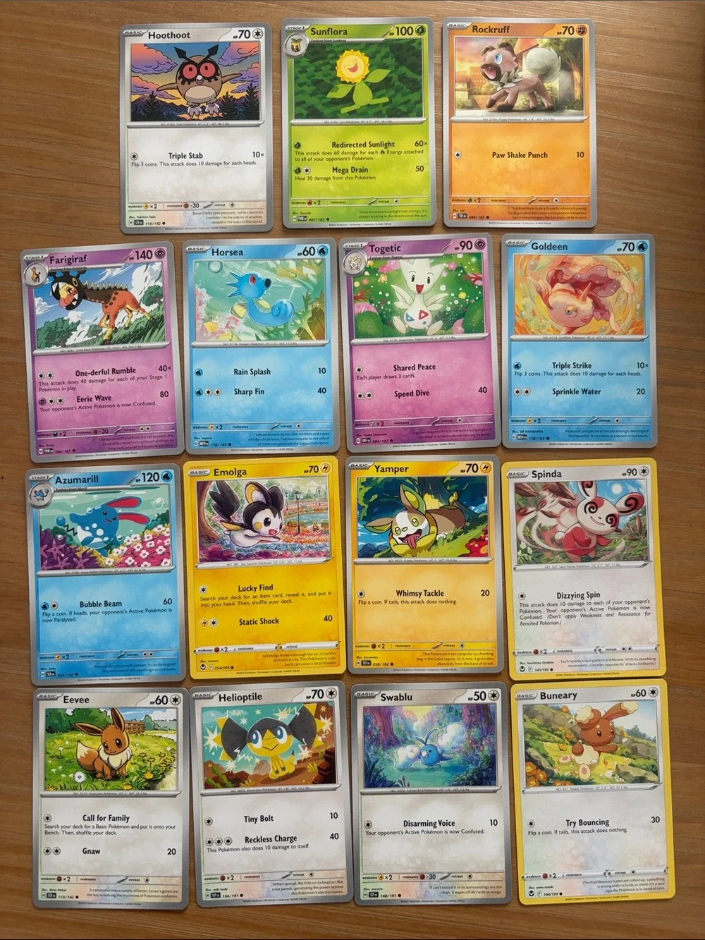 🌼 Cute Pokémon Card Lot 🩷 | 15 Cards ✨5/$25✨